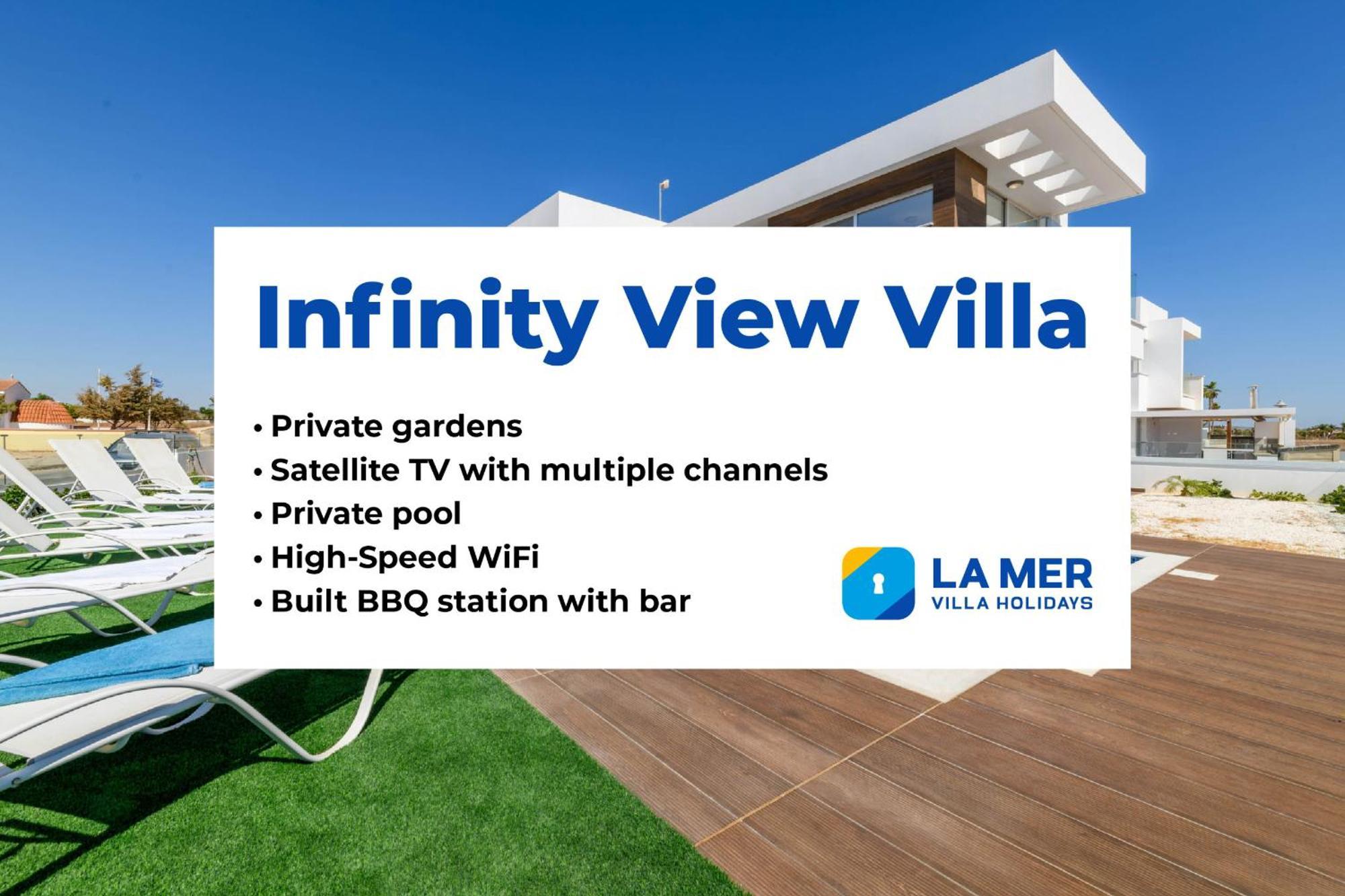 Infinity View Villa Agia Napa Exterior foto